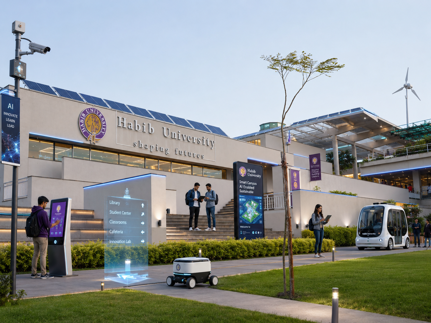 Habib University campus